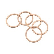 Bag of 5 x copper rings