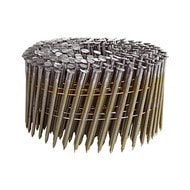 Stainless Steel finish N-series coil nails